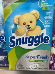  Snuggle Papírky do sušíčky 105 KS 